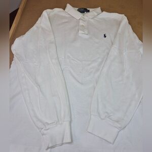 Polo by Ralph Lauren Men's White Long Sleeve Shirt 2267/965